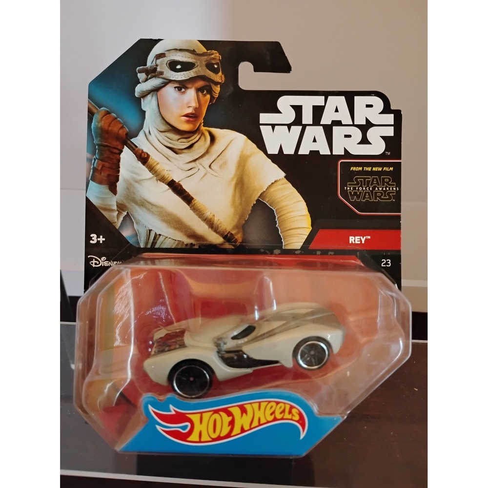 Hot Wheels Star Wars Rey Character Car Die-Cast Vehicle The Force Awakens 23